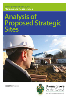 Analysis of Proposed Strategic Sites