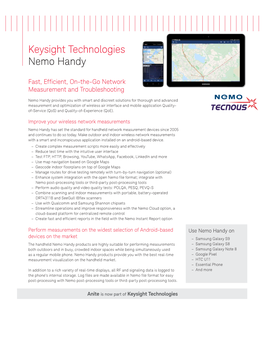 Keysight Technologies Nemo Handy