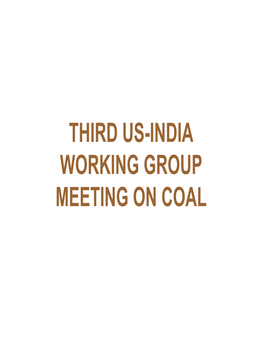 Coal Bed Methane (CBM) ™ Underground Coal Gasification (UCG) DEVELOPMENTAL SCHEME for CBM and UCG