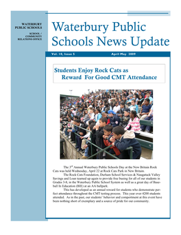 Waterbury Public Schools News Update