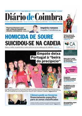 Homicida De Soure Suicidou-Se Na Cadeia