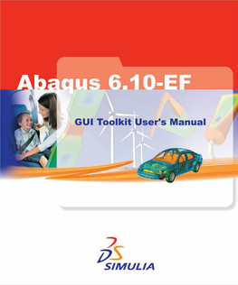 Abaqus GUI User's Manual