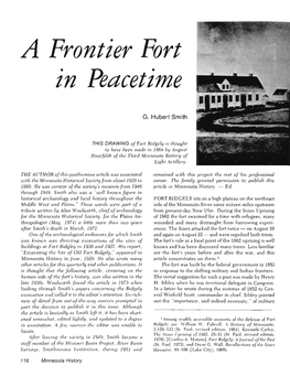 A Frontier Fort in Peacetime / G. Hubert Smith