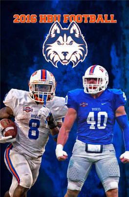 2016 HBU Football Media Gui