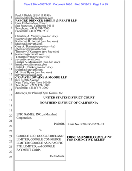 Case 3:20-Cv-05671-JD Document 165-1 Filed 08/19/21 Page 1 of 85