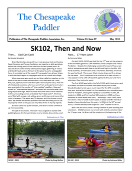 The Chesapeake Paddler May 2015 the Chesapeake Paddler