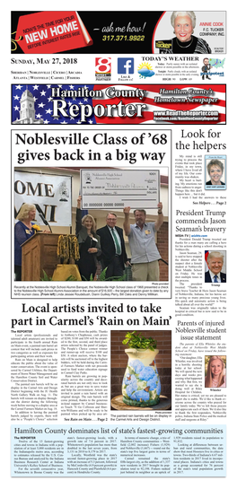 Noblesville Class of '68 Gives Back in a Big