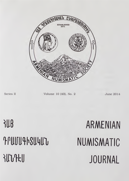 Armenian Numismatic Journal, Volume 40