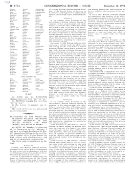 Congressional Record—House H11774