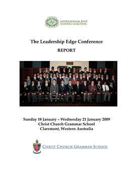 The Leadership Edge Conference