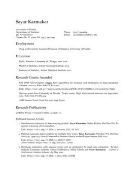 Curriculum Vitae