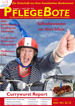 Currywurst Report Selbstbestimmt Im Alter Leben