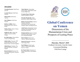 Global Conference on Yemen