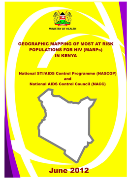 Geographic Mapping of Most at Risk Populations for HIV in Kenya