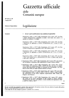 Gazzetta Ufficiale Delle Comunità Europee