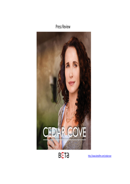 Cedar Cove’ Marked the Beginning of a New Era for Hallmark Channel”