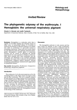 The Universal Respiratory Pigment