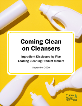 Coming Clean on Cleansers