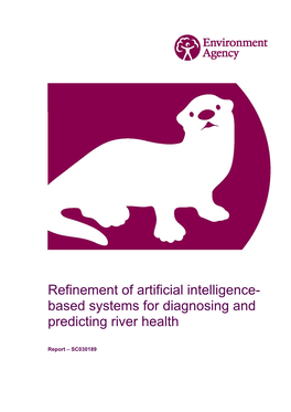 Based Systems for Diagnosing and Predicting River Health