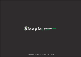 Sinopia Brochure