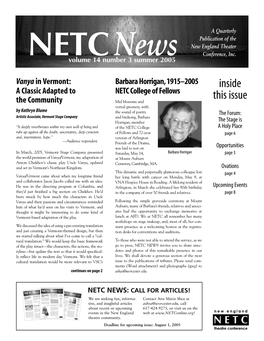 NETC Newsletter V14n3