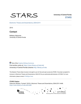 STARS Contact