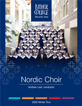 Nordic Choir Andrew Last, Conductor