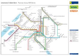 Liniennetzplan S-Bahn Bern