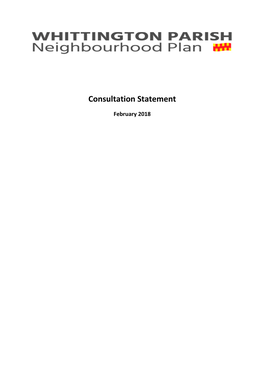 Consultation Statement