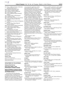 Federal Register/Vol. 78, No. 43/Tuesday, March 5, 2013/Notices