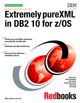 Extremely Purexml in DB2 10 for Z/OS