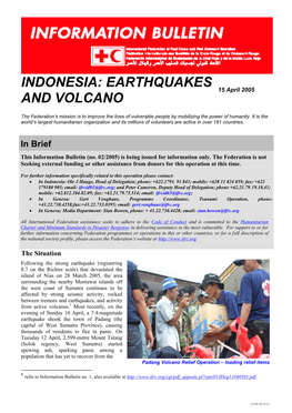 Earthquakes and Volcano
