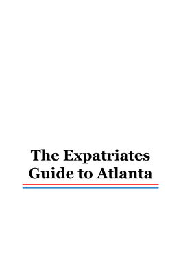 The Expatriates Guide to Atlanta