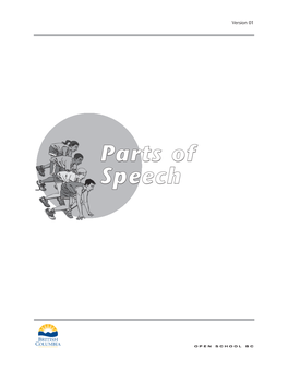 Parts of Speech (PDF)