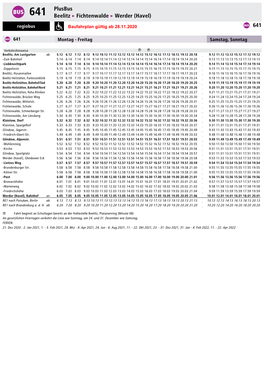 Fahrplan Linie 641 Gültig Ab 28.11.2020