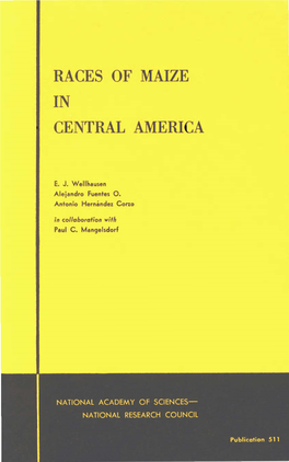 Races of Maize in Central America