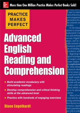 Advanced English Reading and Comprehension