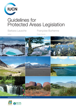 Guidelines for Protected Areas Legislation