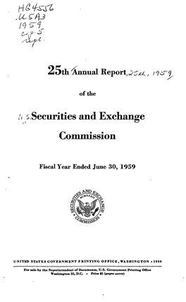 Annual Report 1959