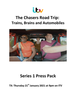 The Chasers' Road Trip PRESS PACK FINAL