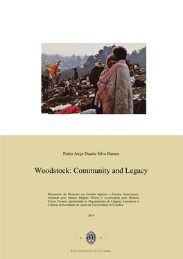 Woodstock: Community and Legacy