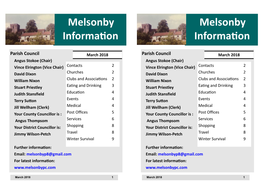 Melsonby Information Parish Council