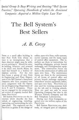 The Bell System's Best Sellers