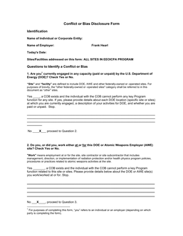 Non-Conflicted COB Disclosure Form Pdf Icon[54 KB (12 Pages)]