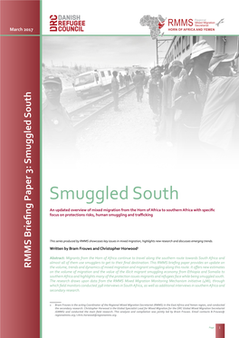 Smuggled South South Smuggled South Secondary Research