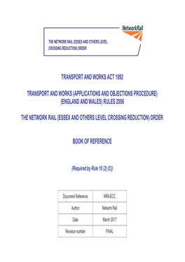 NR09-ECC Book of Reference