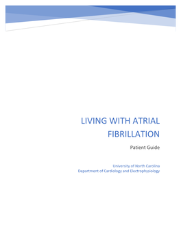 Living with Atrial Fibrillation (Afib): Introduction