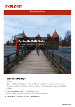 Cycling Holiday to Lithuania