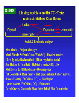 Yakima & Methow River Basins