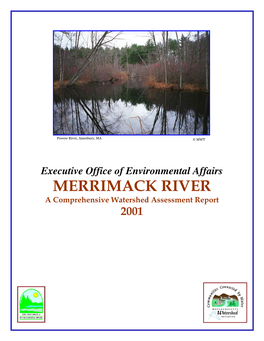 MERRIMACK RIVER a Com Prehensive W Atershed Assessm Ent Report 2001